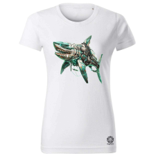 Magnolion Kiborg cápa v3 női póló - 19 szín, XS-2XL női póló