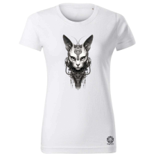 Magnolion Kiborg macska v11 női póló - 19 szín, XS-2XL női póló