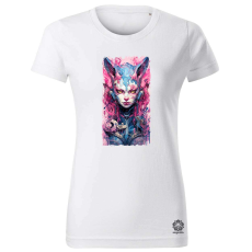 Magnolion Kiborg macska v5 női póló - 19 szín, XS-2XL