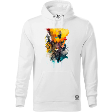 Magnolion Kiborg macska v9 férfi pulóver - 19 szín, S-5XL