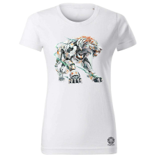 Magnolion Kiborg oroszlán v2 női póló - 19 szín, XS-2XL női póló