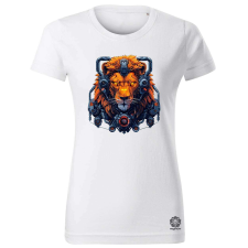 Magnolion Kiborg oroszlán v53 női póló - 19 szín, XS-2XL női póló