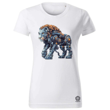 Magnolion Kiborg oroszlán v69 női póló - 19 szín, XS-2XL női póló