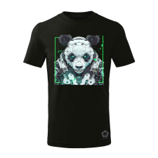 Magnolion Kiborg panda v11 gyerek póló - 11 szín, 4-12 éves gyerek póló