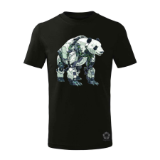 Magnolion Kiborg panda v12 gyerek póló - 11 szín, 4-12 éves gyerek póló