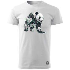 Magnolion Kiborg panda v13 férfi póló - 19 szín, S-3XL