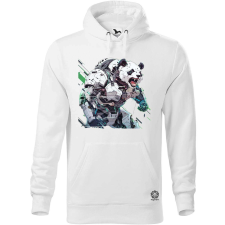 Magnolion Kiborg panda v4 férfi pulóver - 19 szín, S-5XL férfi pulóver, kardigán