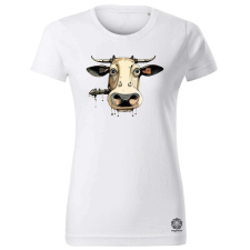 Magnolion Kiborg tehén v8 női póló - 19 szín, XS-2XL női póló