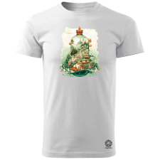 Magnolion Kínai üveg fantázia v4 férfi póló - 19 szín, S-3XL férfi póló