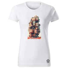 Magnolion Kiváncsi elme v1 női póló - 19 szín, XS-2XL női póló