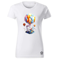Magnolion Kocka fantázia v2 női póló - 19 szín, XS-2XL női póló