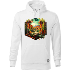 Magnolion Kocka kaktuszkert v1 férfi pulóver - 19 szín, S-5XL