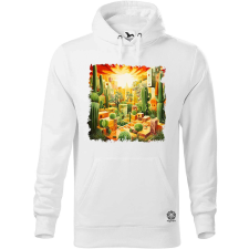 Magnolion Kocka kaktuszkert v2 férfi pulóver - 19 szín, S-5XL férfi pulóver, kardigán