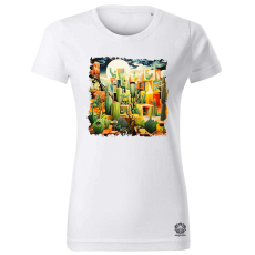 Magnolion Kocka kaktuszkert v7 női póló - 19 szín, XS-2XL
