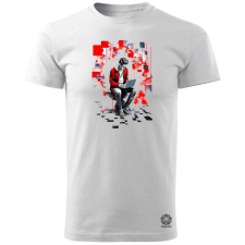 Magnolion Kocka srác v3 férfi póló - 19 szín, S-3XL férfi póló