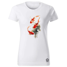 Magnolion Koi ponty v1 női póló - 19 szín, XS-2XL