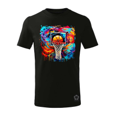 Magnolion Kosárlabda graffiti v5 gyerek póló - 11 szín, 4-12 éves gyerek póló