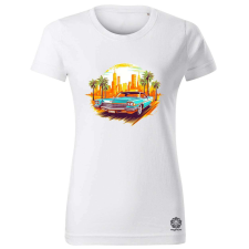 Magnolion Kubai nyaralás v7 női póló - 19 szín, XS-2XL női póló