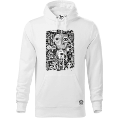 Magnolion Különös firkák v3 férfi pulóver - 19 szín, S-5XL