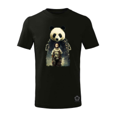 Magnolion Lány és Panda v2 gyerek póló - 11 szín, 4-12 éves