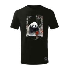 Magnolion Lány és Panda v3 gyerek póló - 11 szín, 4-12 éves