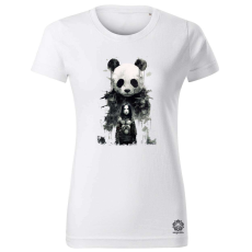 Magnolion Lány és Panda v4 női póló - 19 szín, XS-2XL
