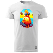 Magnolion Laza csirke v2 férfi póló - 19 szín, S-3XL férfi póló