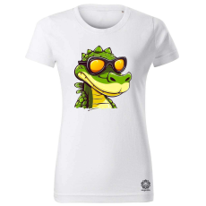 Magnolion Laza krokodil v4 női póló - 19 szín, XS-2XL