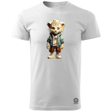 Magnolion Laza tigris srác v6 férfi póló - 19 szín, S-3XL férfi póló