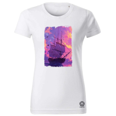 Magnolion Lila hajó női póló - 19 szín, XS-2XL