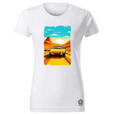 Magnolion Lotus Esprit retró utazás v3 női póló - 19 szín, XS-2XL