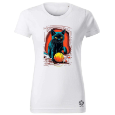 Magnolion Macsek és gombolyag v4 női póló - 19 szín, XS-2XL női póló