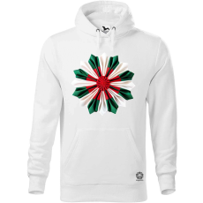 Magnolion Magyar kokárda fantázia v16 férfi pulóver - 19 szín, S-5XL