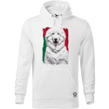 Magnolion Magyar kutyák kuvasz férfi pulóver - 19 szín, S-5XL férfi pulóver, kardigán