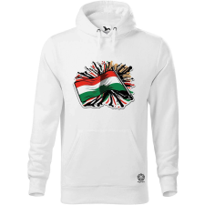 Magnolion Magyar zászló férfi pulóver - 19 szín, S-5XL férfi pulóver, kardigán
