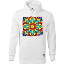 Magnolion Mandala fantázia v1 férfi pulóver - 19 szín, S-5XL férfi pulóver, kardigán