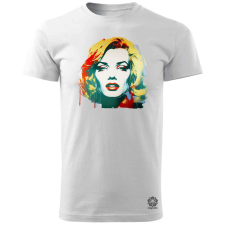 Magnolion Marilyn Monroe portré v4 férfi póló - 19 szín, S-3XL férfi póló