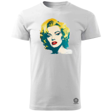 Magnolion Marilyn Monroe portré v8 férfi póló - 19 szín, S-3XL