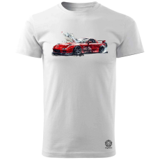Magnolion Mazda RX 7 v2 férfi póló - 19 szín, S-3XL