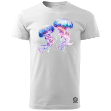 Magnolion Medúza rajz v2 férfi póló - 19 szín, S-3XL
