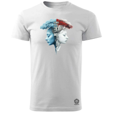 Magnolion Mély gondolatok v4 férfi póló - 19 szín, S-3XL