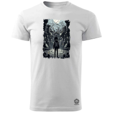 Magnolion Metál fantázia v2 férfi póló - 19 szín, S-3XL férfi póló