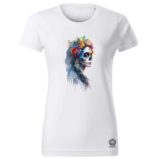 Magnolion Mexikói halottak napja v7 női póló - 19 szín, XS-2XL