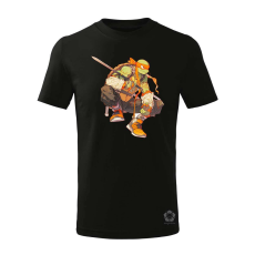 Magnolion Michelangelo anime fanart v2 gyerek póló - 11 szín, 4-12 éves