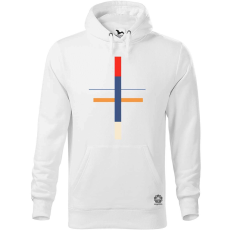 Magnolion Minimál absztrakt v2 férfi pulóver - 19 szín, S-5XL