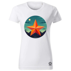 Magnolion Minimál csillag v2 női póló - 19 szín, XS-2XL