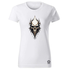Magnolion Minimál koponya v10 női póló - 19 szín, XS-2XL női póló