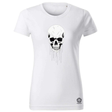 Magnolion Minimál koponya v3 női póló - 19 szín, XS-2XL női póló