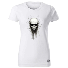 Magnolion Minimál koponya v8 női póló - 19 szín, XS-2XL női póló