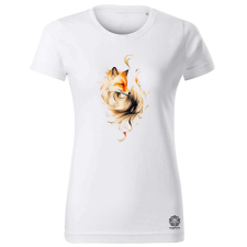 Magnolion Minimál róka v2 női póló - 19 szín, XS-2XL női póló